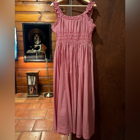 Doen Red Gingham Emmaretta Dress - Picture 3 of 8